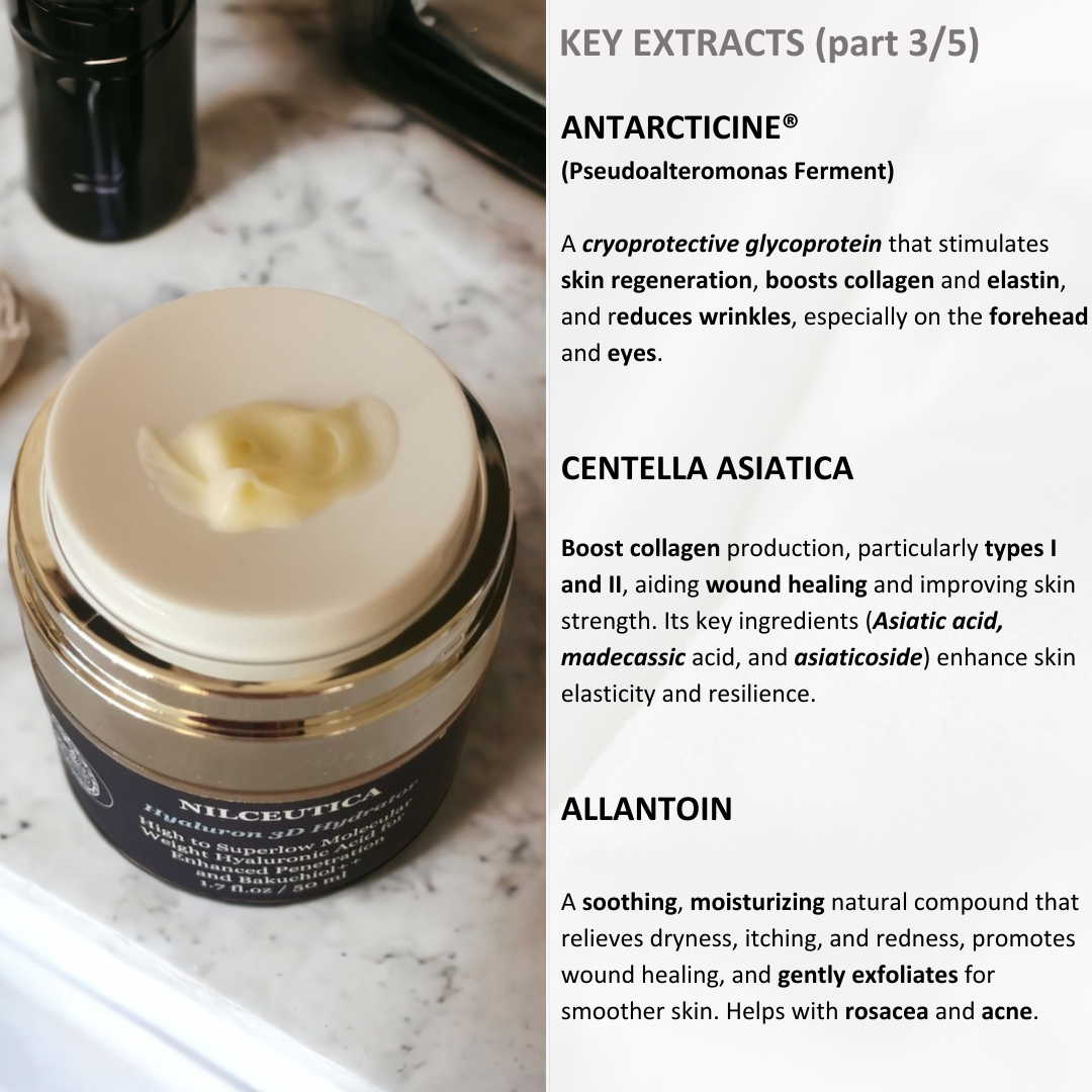 Hyaluron 3D Hydrator Multi Lamellar Emulsion The Advanced Response Face and Neck Cream-Serum