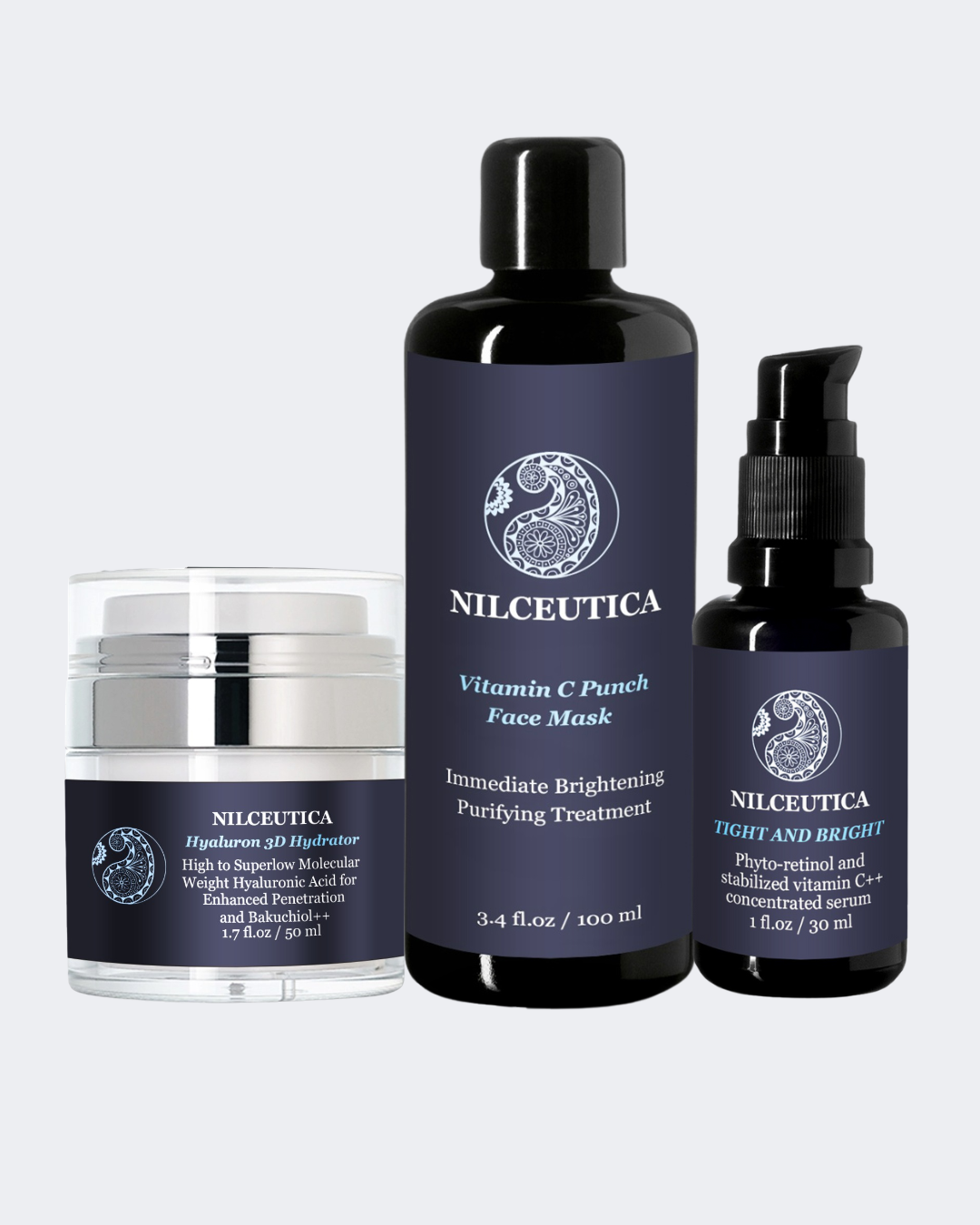 Hyperpigmentation TRIO, Brightening and Collagen Boosting Age-Defying Bundle 20% off