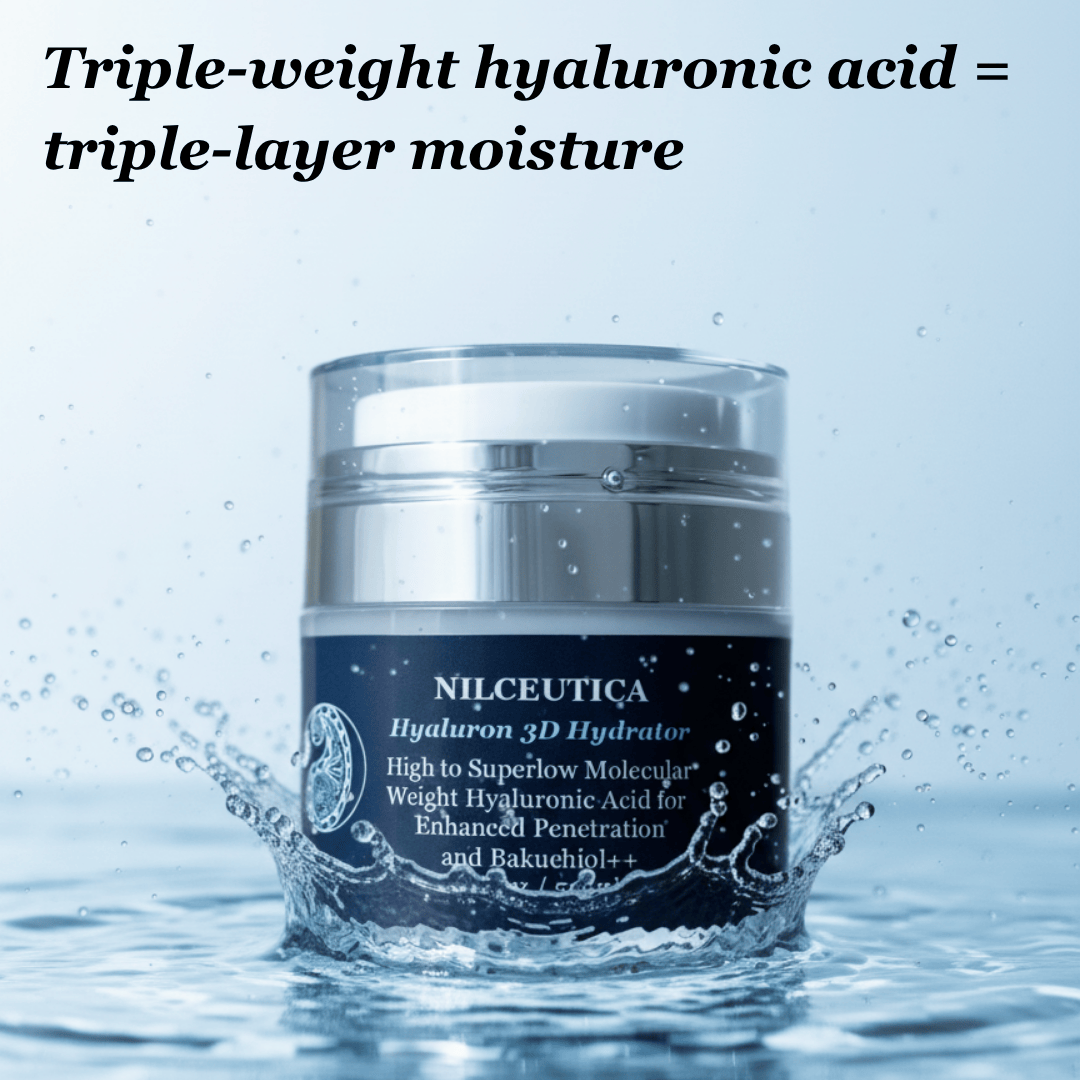 Hyaluron 3D Hydrator Multi Lamellar Emulsion The Advanced Response Face and Neck Cream-Serum