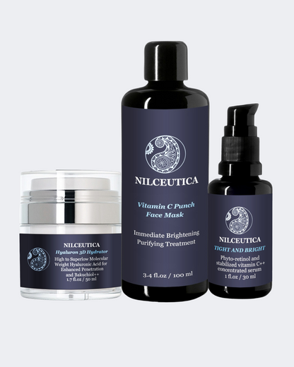 Hyperpigmentation TRIO, Brightening and Collagen Boosting Age-Defying Bundle 20% off