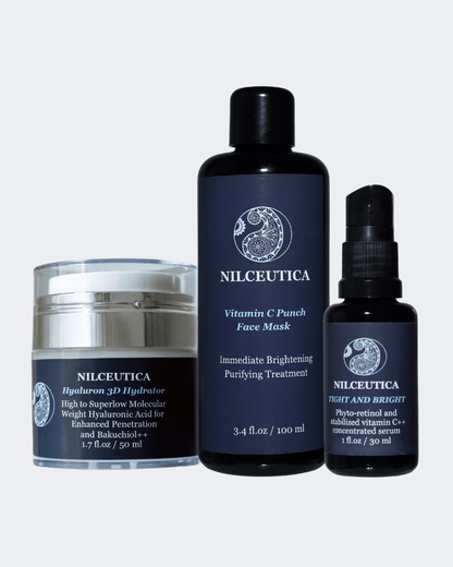 Hyperpigmentation TRIO, Brightening and Collagen Boosting Age-Defying Bundle 20% off