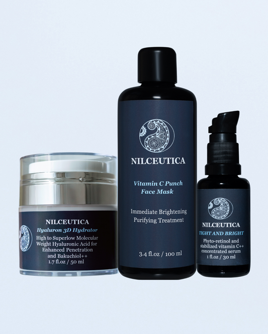 Hyperpigmentation TRIO, Brightening and Collagen Boosting Age-Defying Bundle 20% off