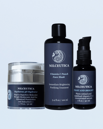 Hyperpigmentation TRIO, Brightening and Collagen Boosting Age-Defying Bundle 20% off